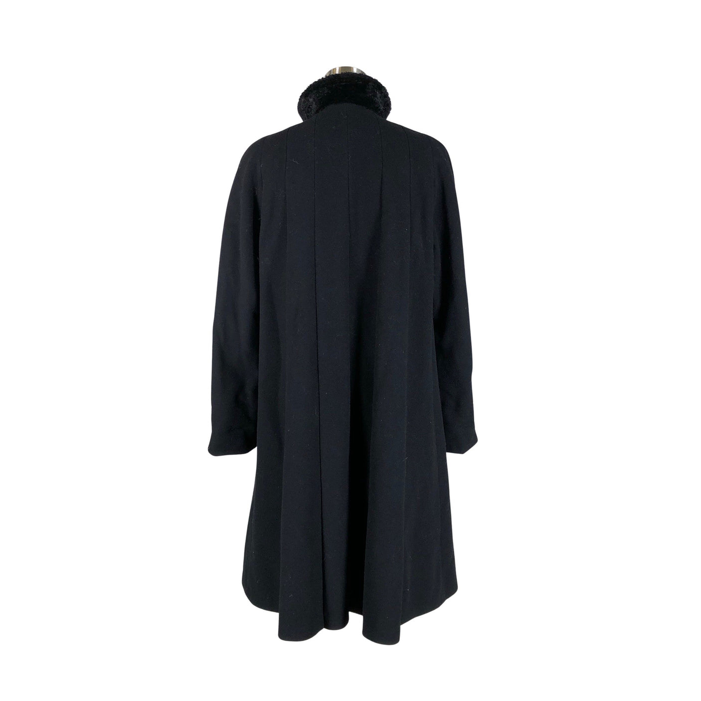 Unisex Vernissage - Villane mantel, suurus 38 - Must (2)