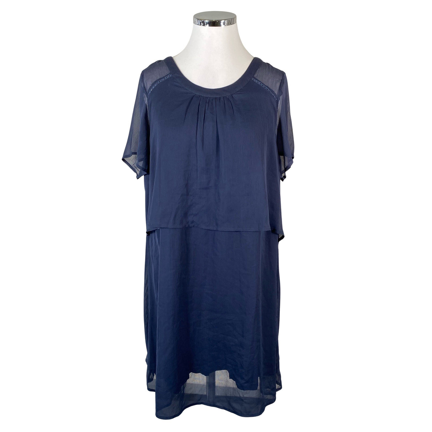 Unisex Zizzi - Õhuke kleit, suurus 46 - Sinine (1)
