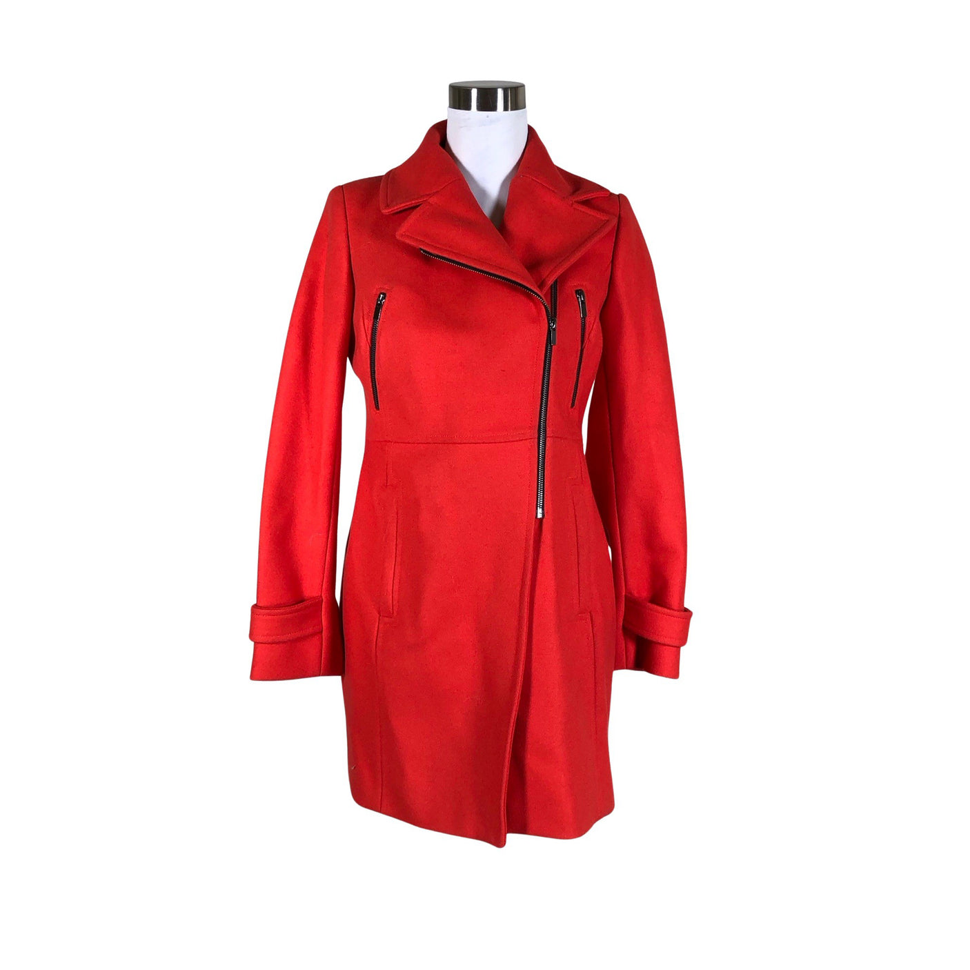 Unisex Comptoir des cotonniers - Villane mantel, suurus 38 - Punane (1)