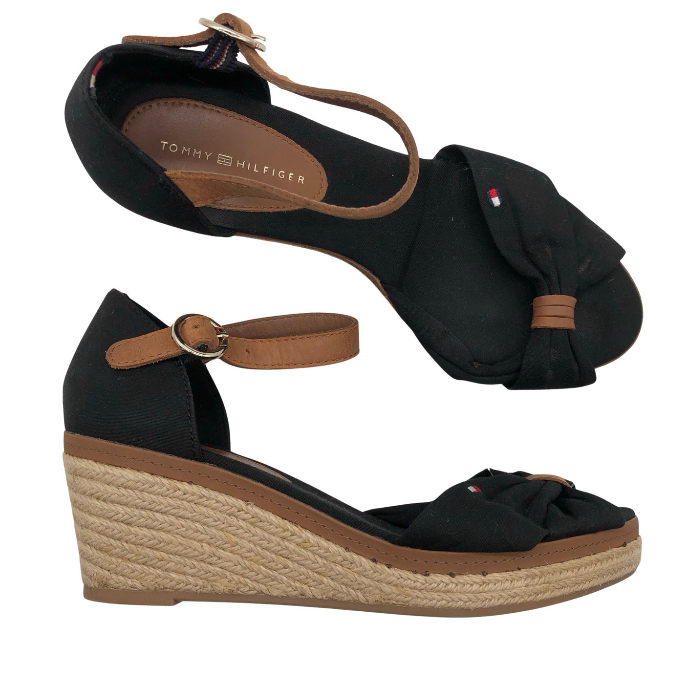 Unisex Tommy Hilfiger - Kiilkontsaga rihmikud, suurus 37 - Must (1)