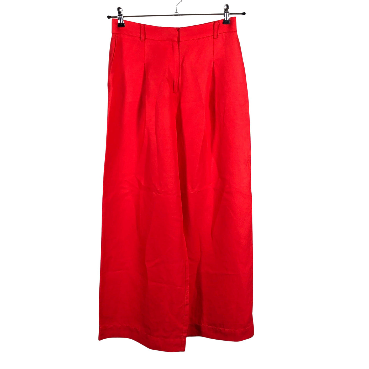 Unisex Selected - Mittevenivad püksid, suurus 38 - Punane (1)