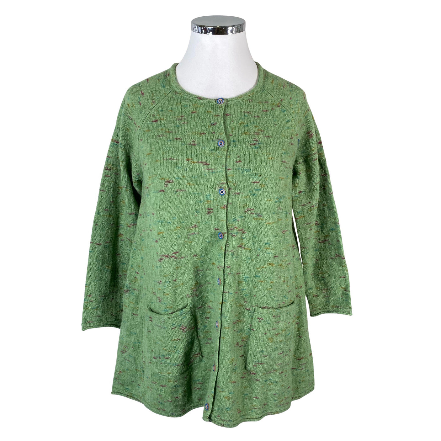 Unisex Gudrun Sjöden - Kardigan, suurus 42 - Roheline (1)