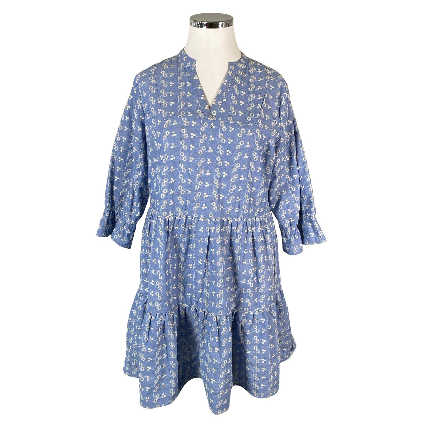 Unisex Rue de Femme - Mitteveniv kleit, suurus 42 - Helesinine (1)