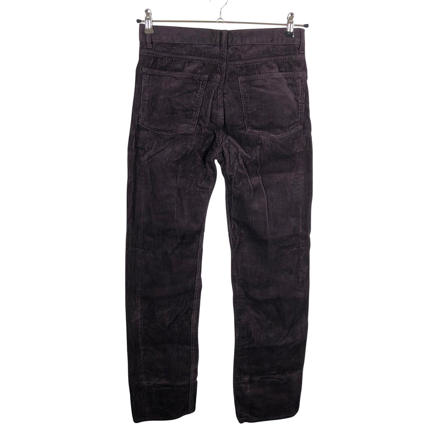 Unisex Weekday - Sametpüksid, suurus W28 - Veinipunane (2)