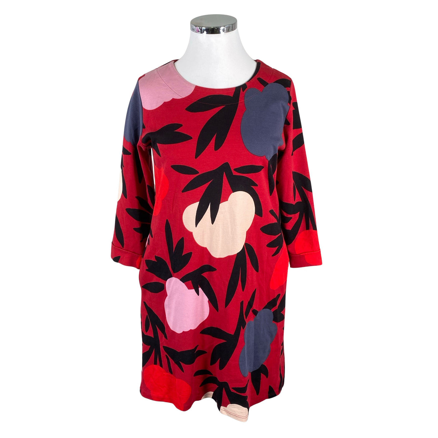 Unisex Nanso - Dressikangast kleit, suurus 44 - Punane (1)