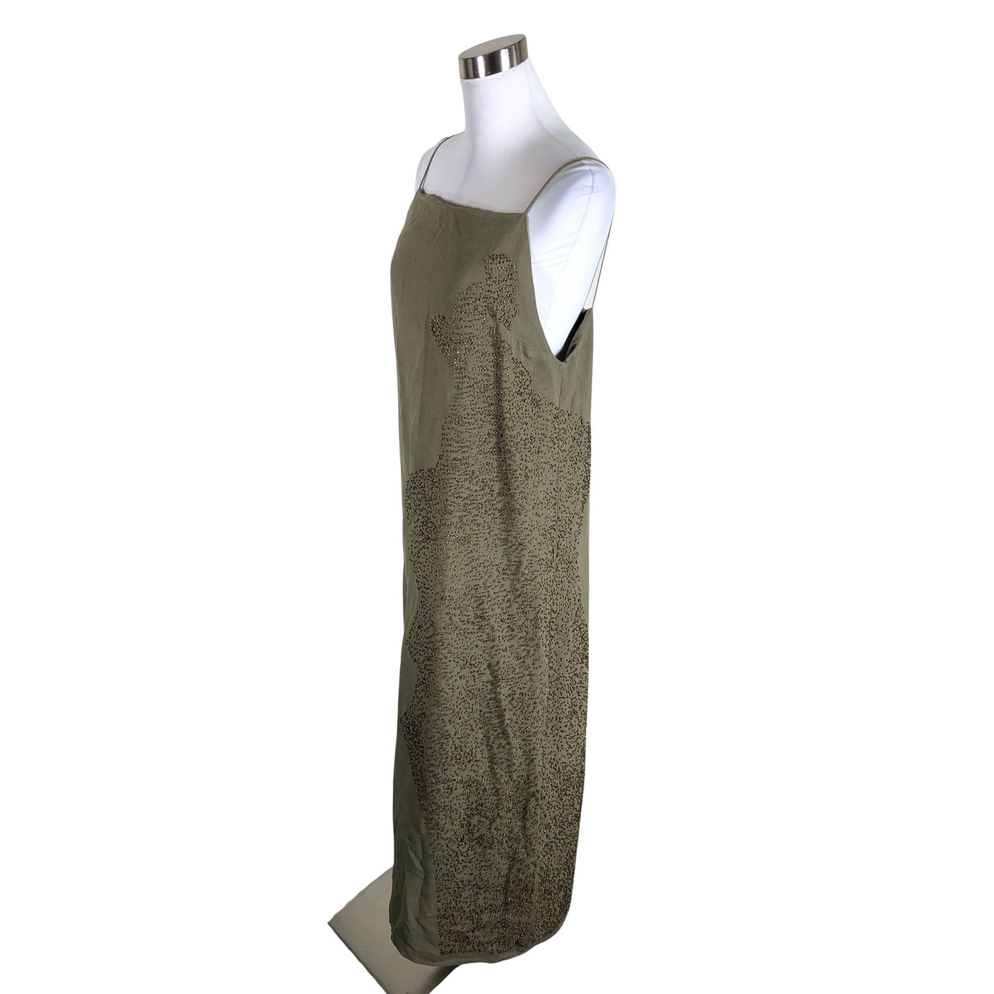 Unisex Massimo Dutti - Mitteveniv kleit, suurus 38 - Roheline (2)