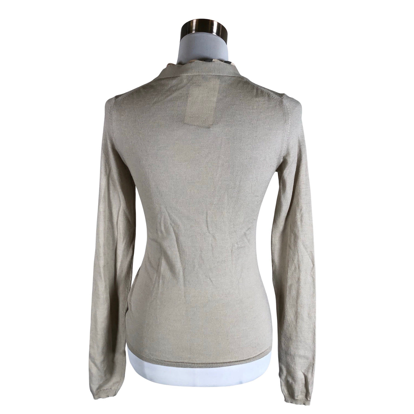 Unisex Burberry Brit - Kardigan, suurus 36 - Beige (2)