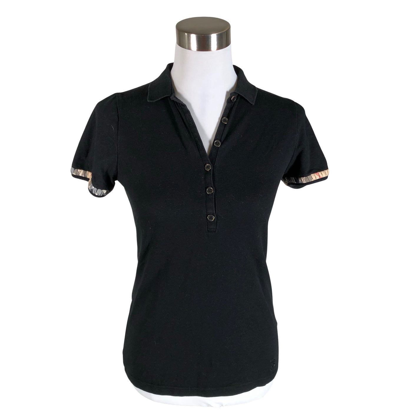 Unisex Burberry Brit - Polosärk, suurus 36 - Must (1)