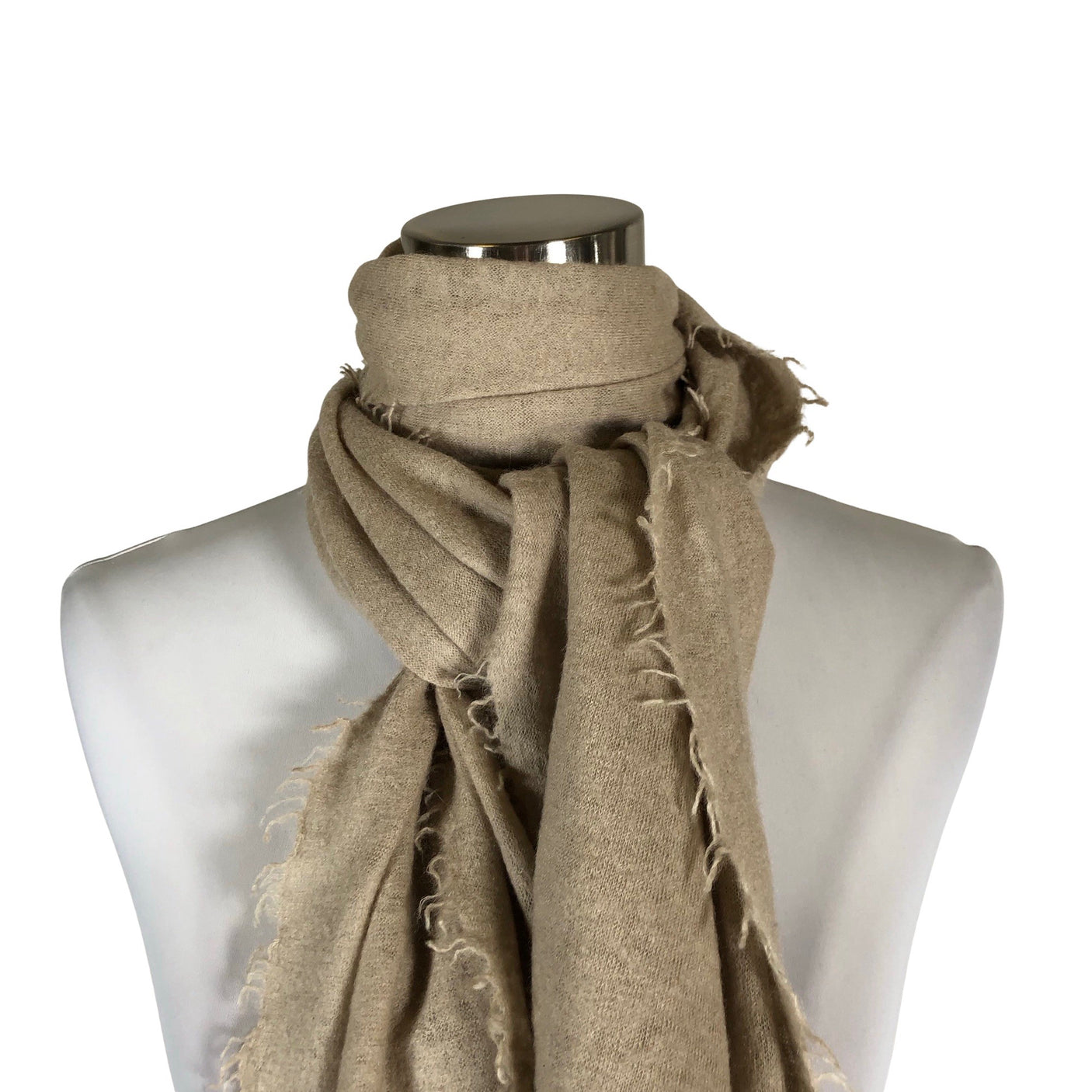 Unisex Balmuir - Õhuke sall, suurus Maxi - Beige (3)