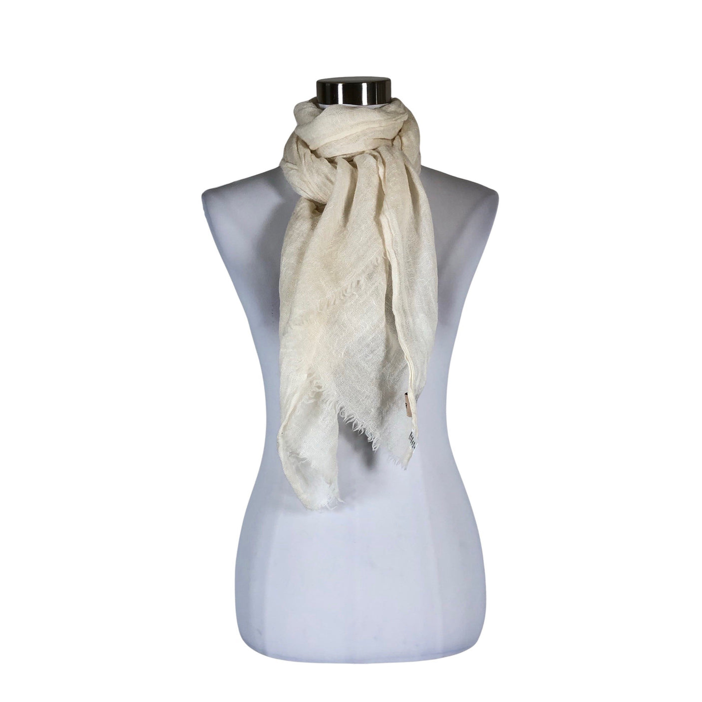 Unisex Balmuir - Õhuke sall, suurus Maxi - Looduslik valge (1)