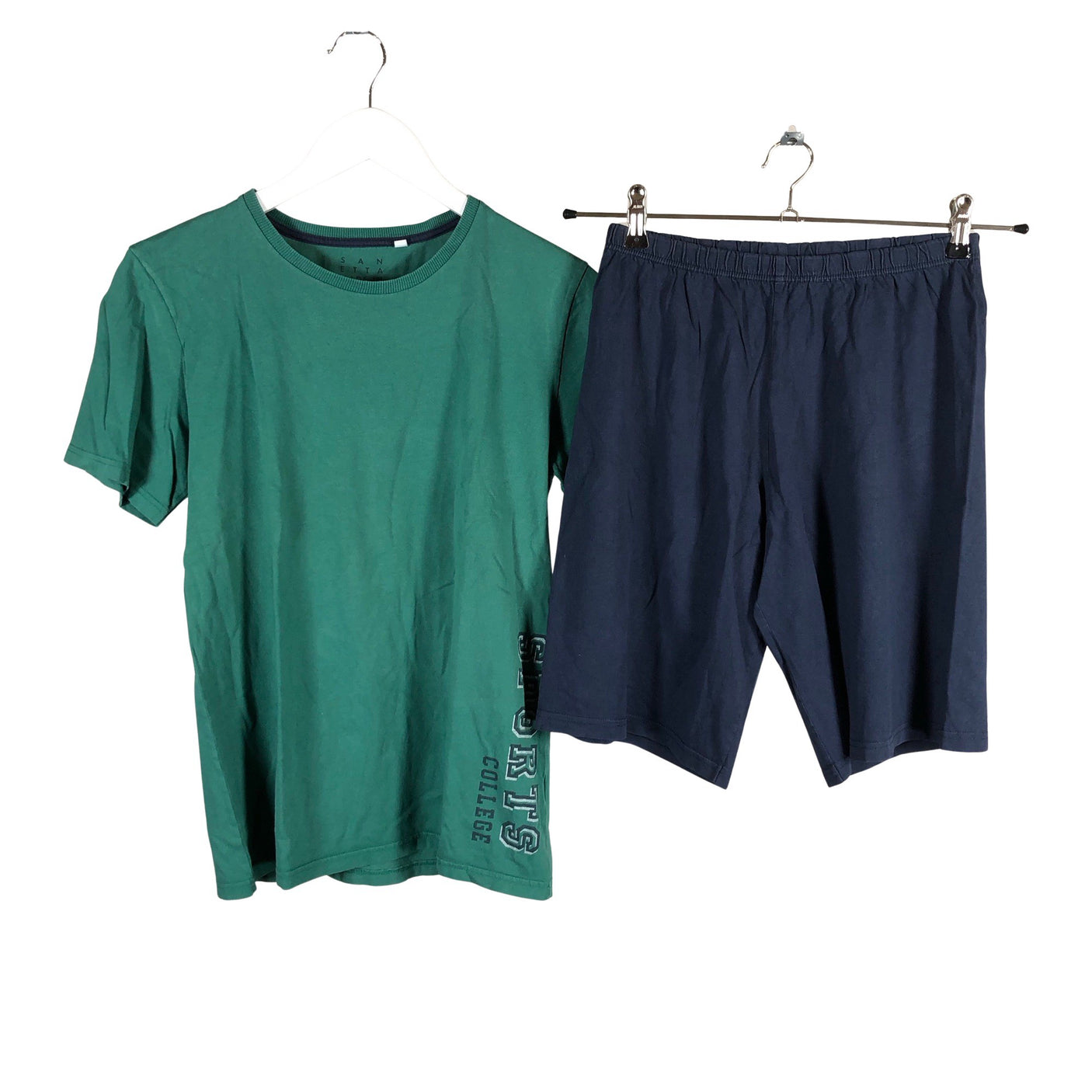 Unisex Sanetta - Ööpesu, suurus 158 - 164 - Roheline (1)