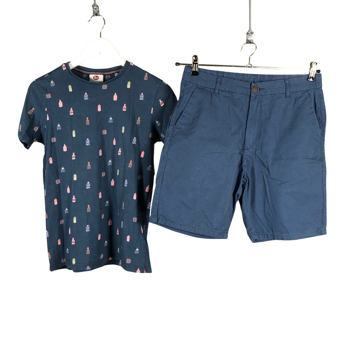 Unisex Petrol - T-särk, suurus 164 - 170 - Sinine (1)