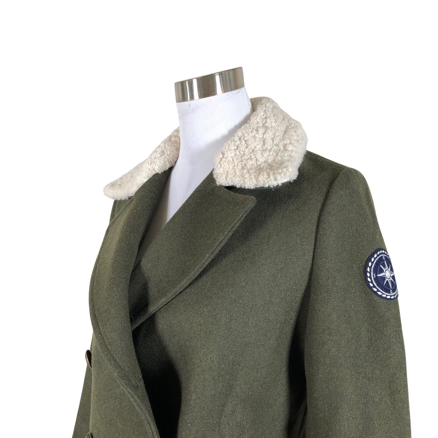 Unisex Tommy Hilfiger - Villane mantel, suurus 36 - Roheline (3)