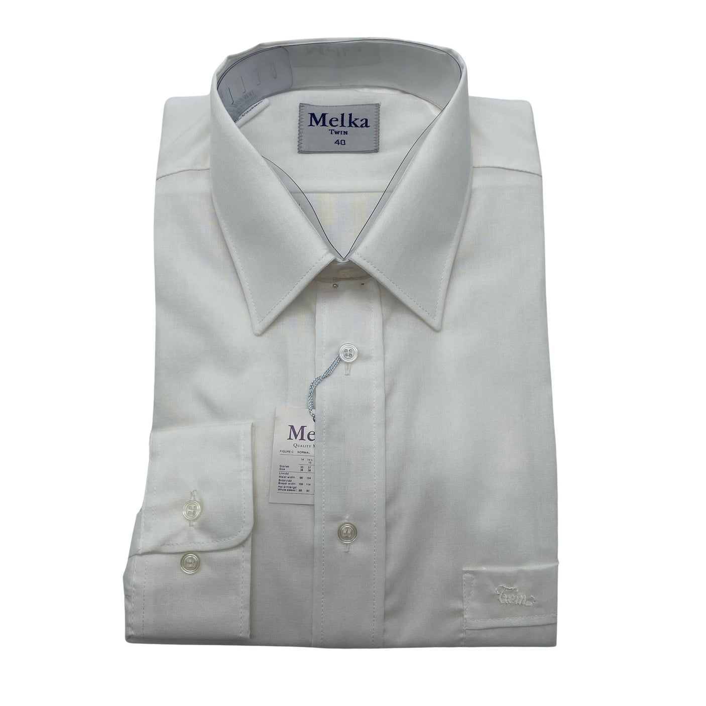 Unisex Melka - Triiksärk, suurus M - Valge (1)