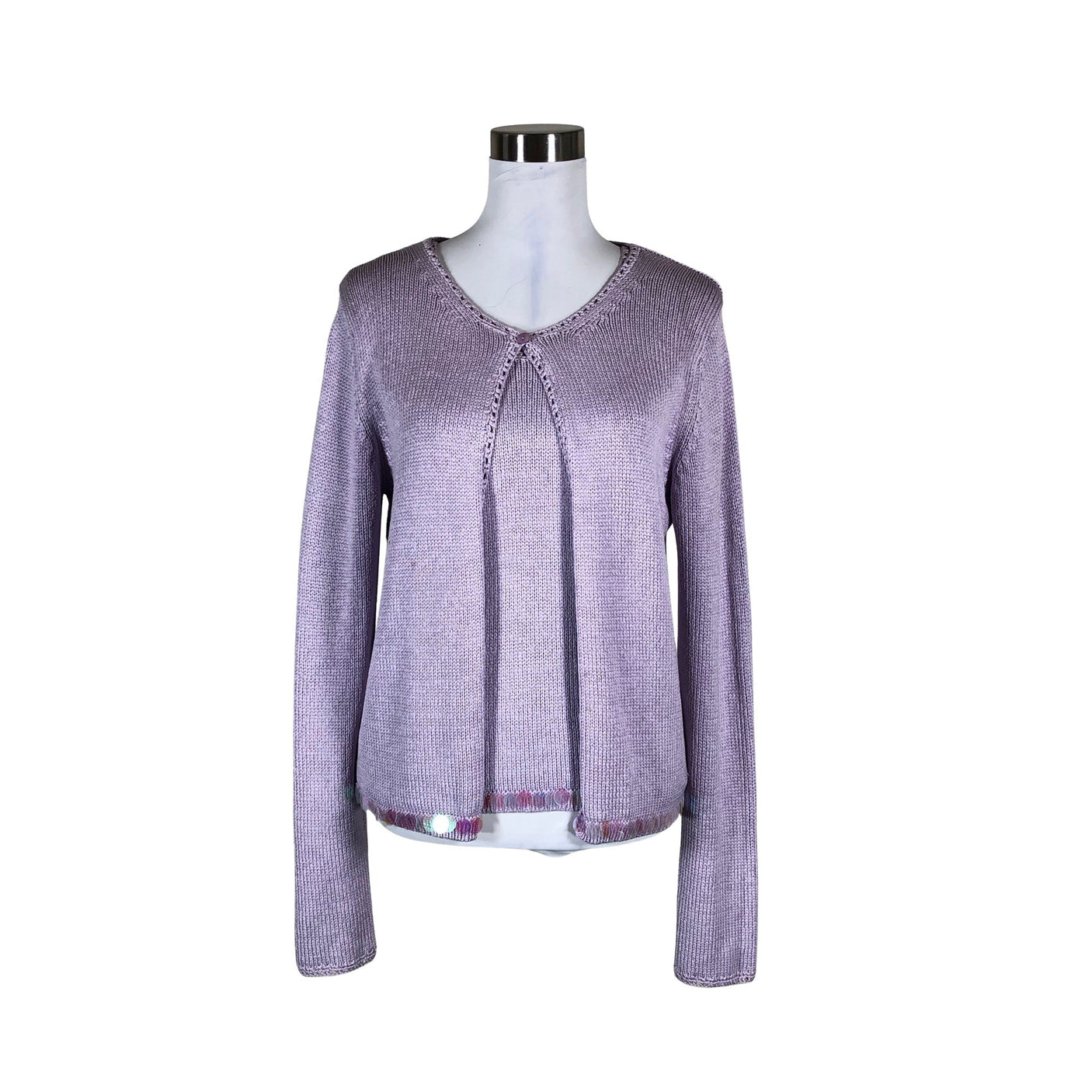 Unisex Cerruti 1881 - Kardigan, suurus 40 - Lilla (1)