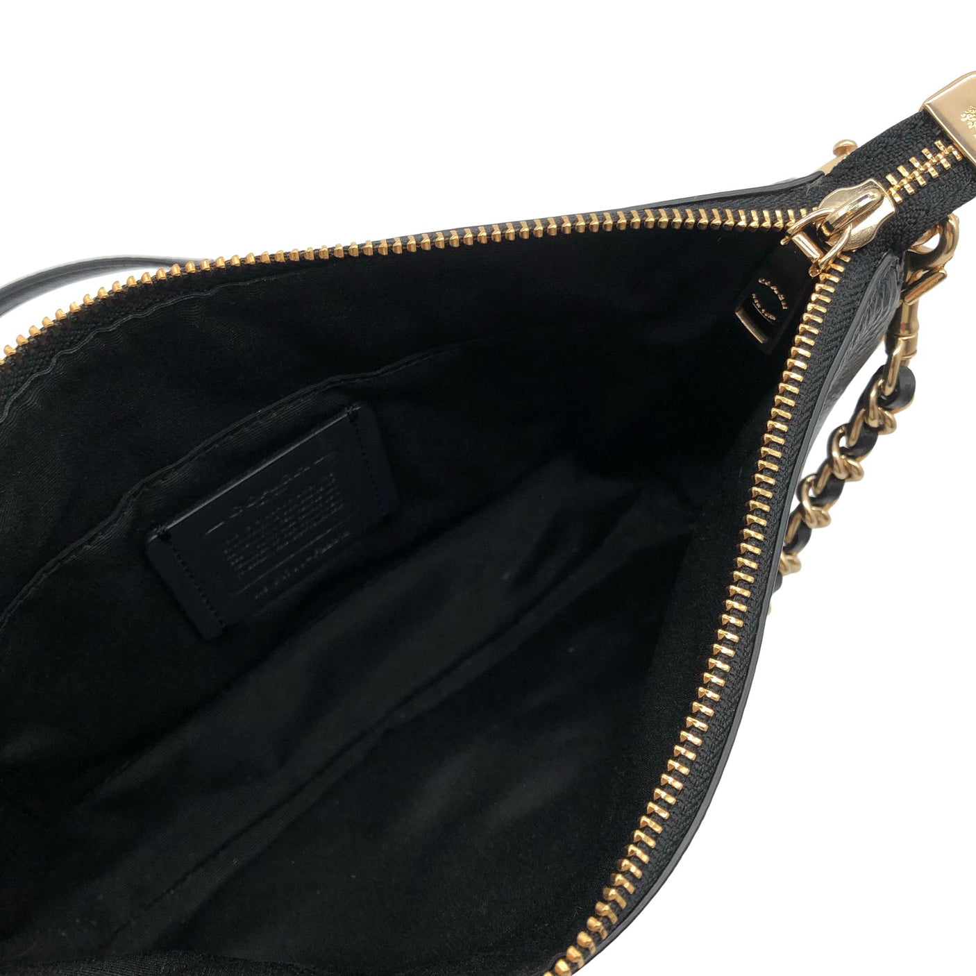 Unisex Coach - Käekott, suurus Midi - Must (3)