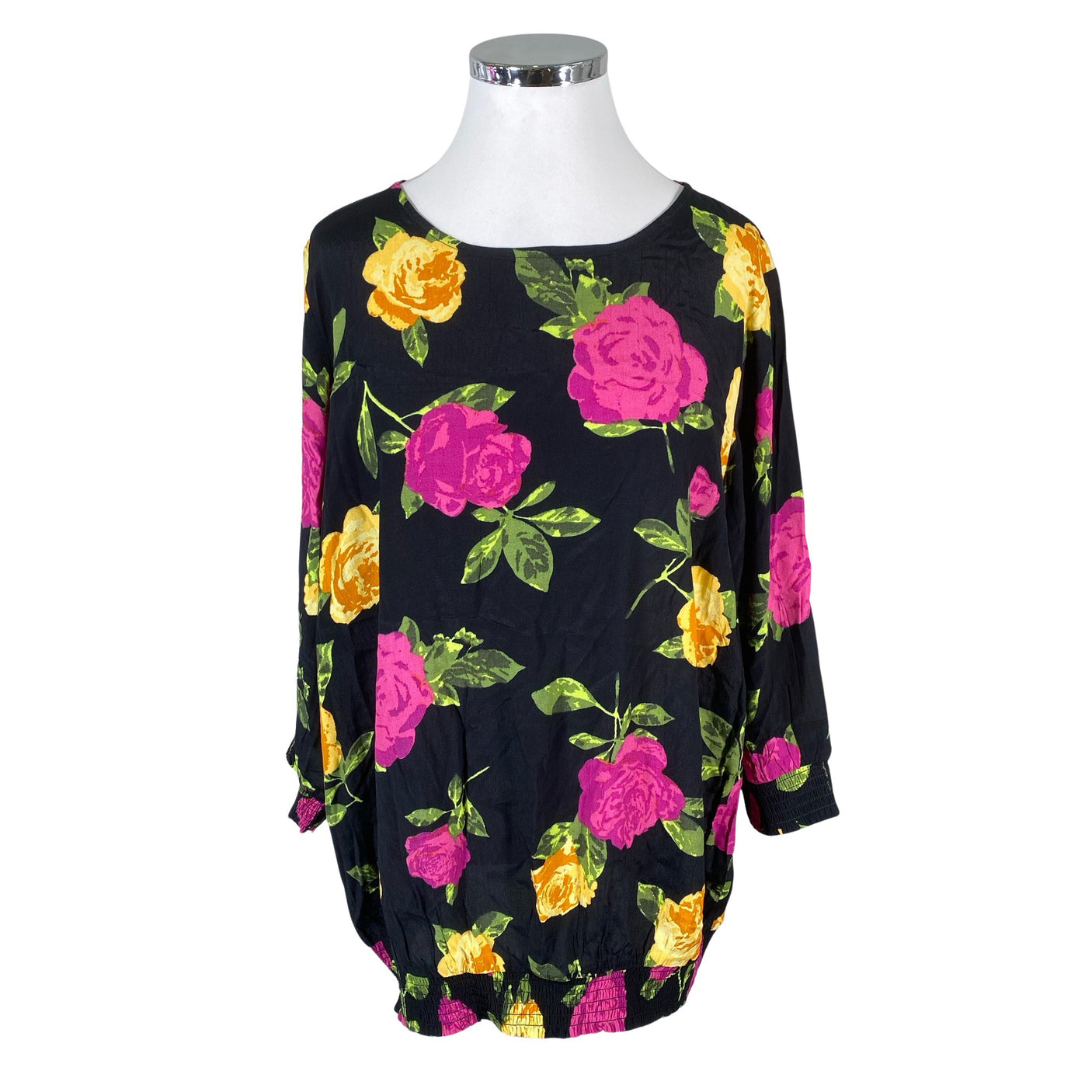 Unisex Zizzi - Mitteveniv tuunika, suurus 50 - Must (1)