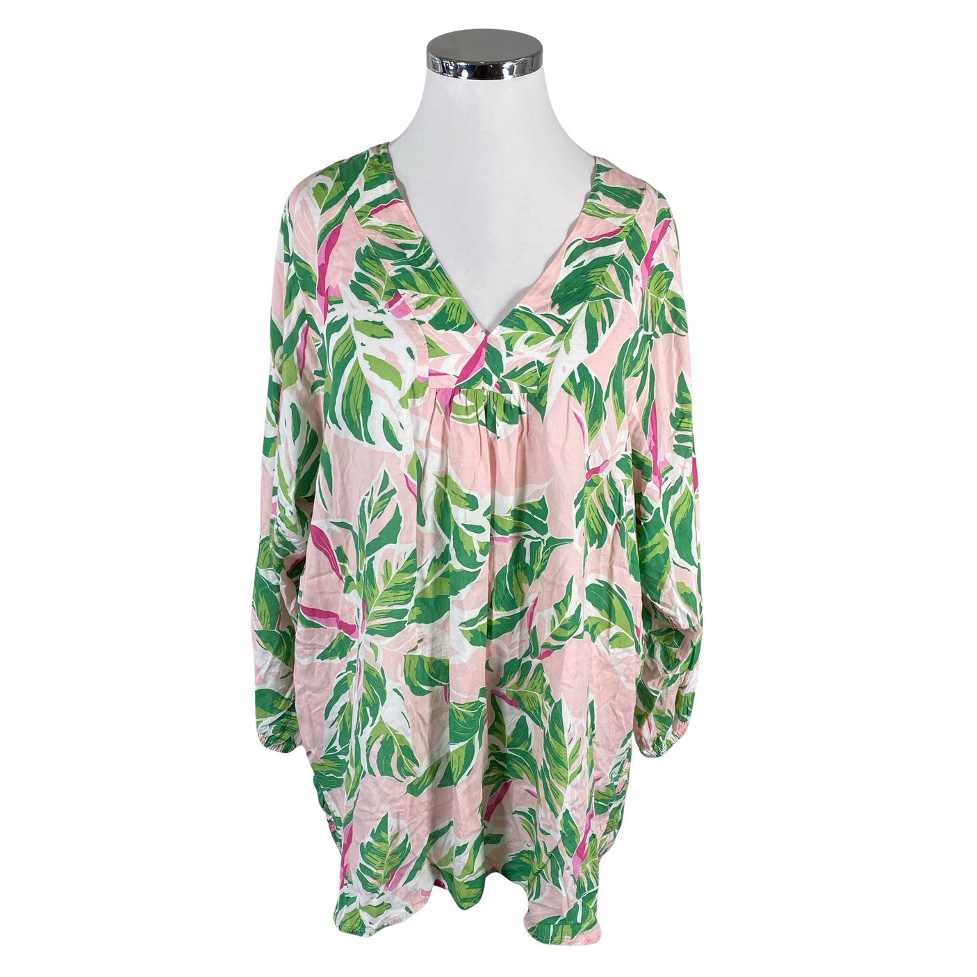 Unisex Nanso - Mitteveniv tuunika, suurus 44 - Heleroosa (1)