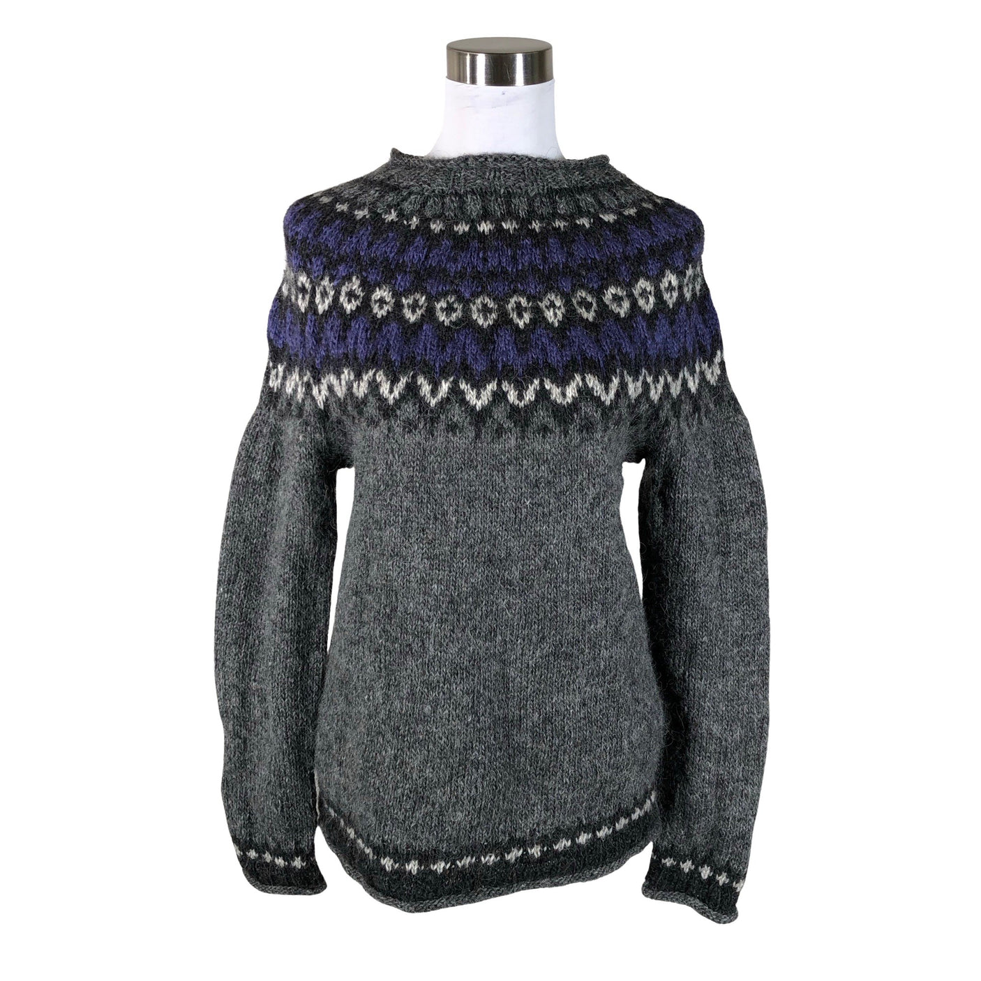 Unisex Handmade - Kampsun, suurus 38 - Hall (1)