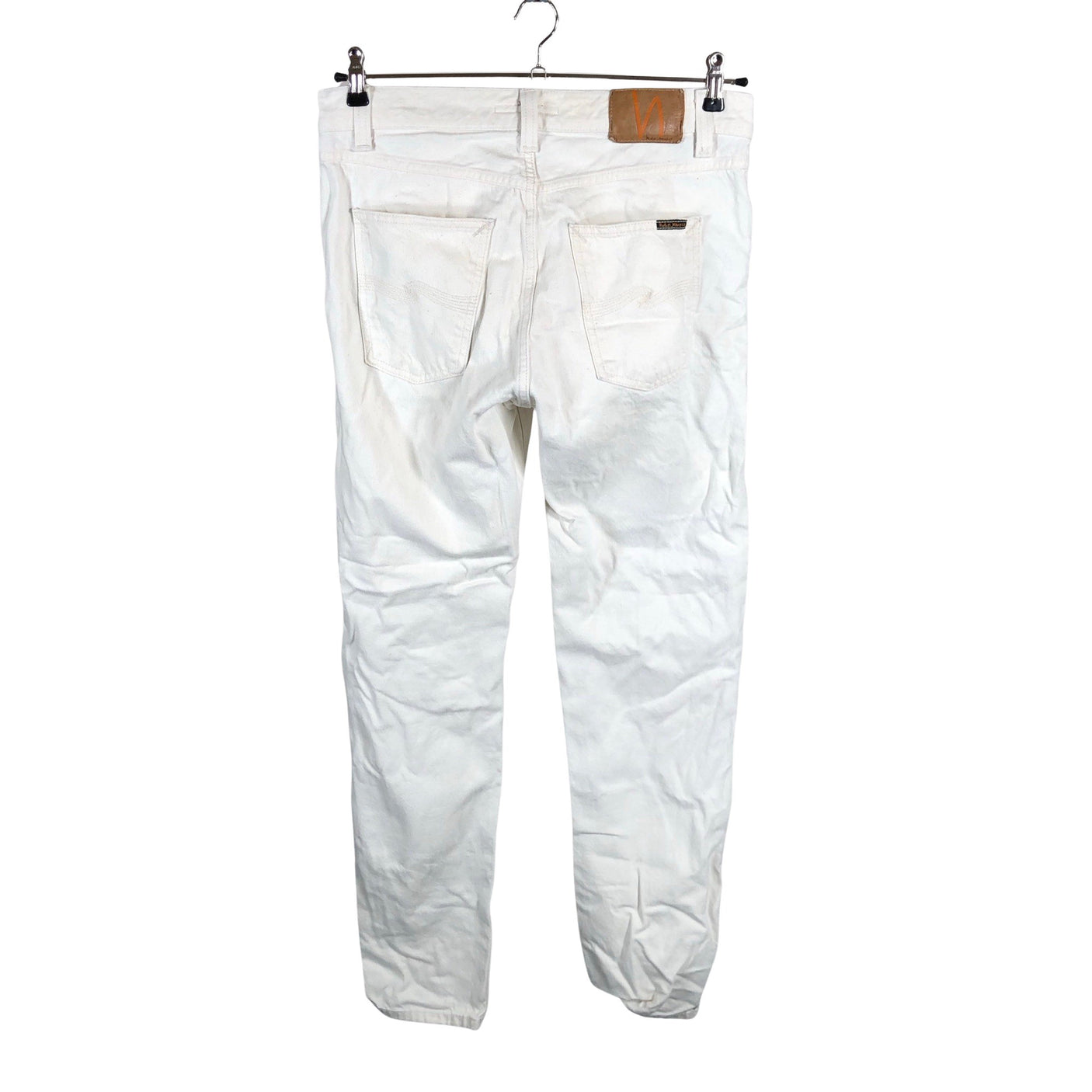 Unisex Nudie Jeans - Teksad, suurus W31 - Looduslik valge (2)