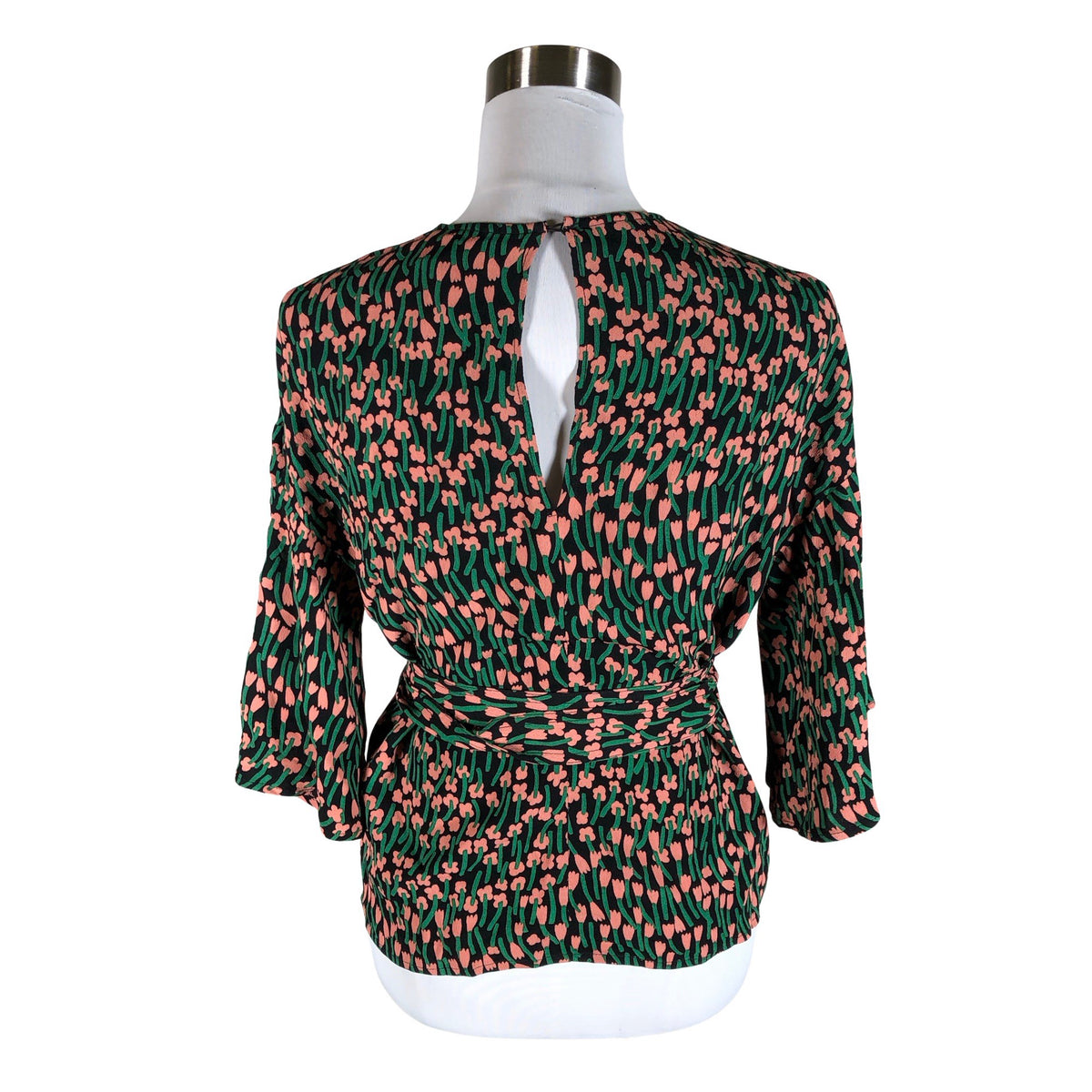 Unisex Marimekko - Lühikeste käistega pluus, suurus 36 - Must (2)