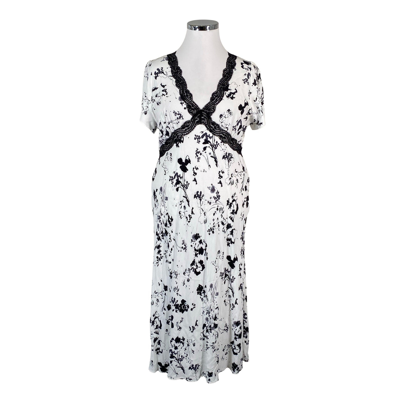 Unisex Marks&Spencer - Õhuke kleit, suurus 44 - Valge (1)