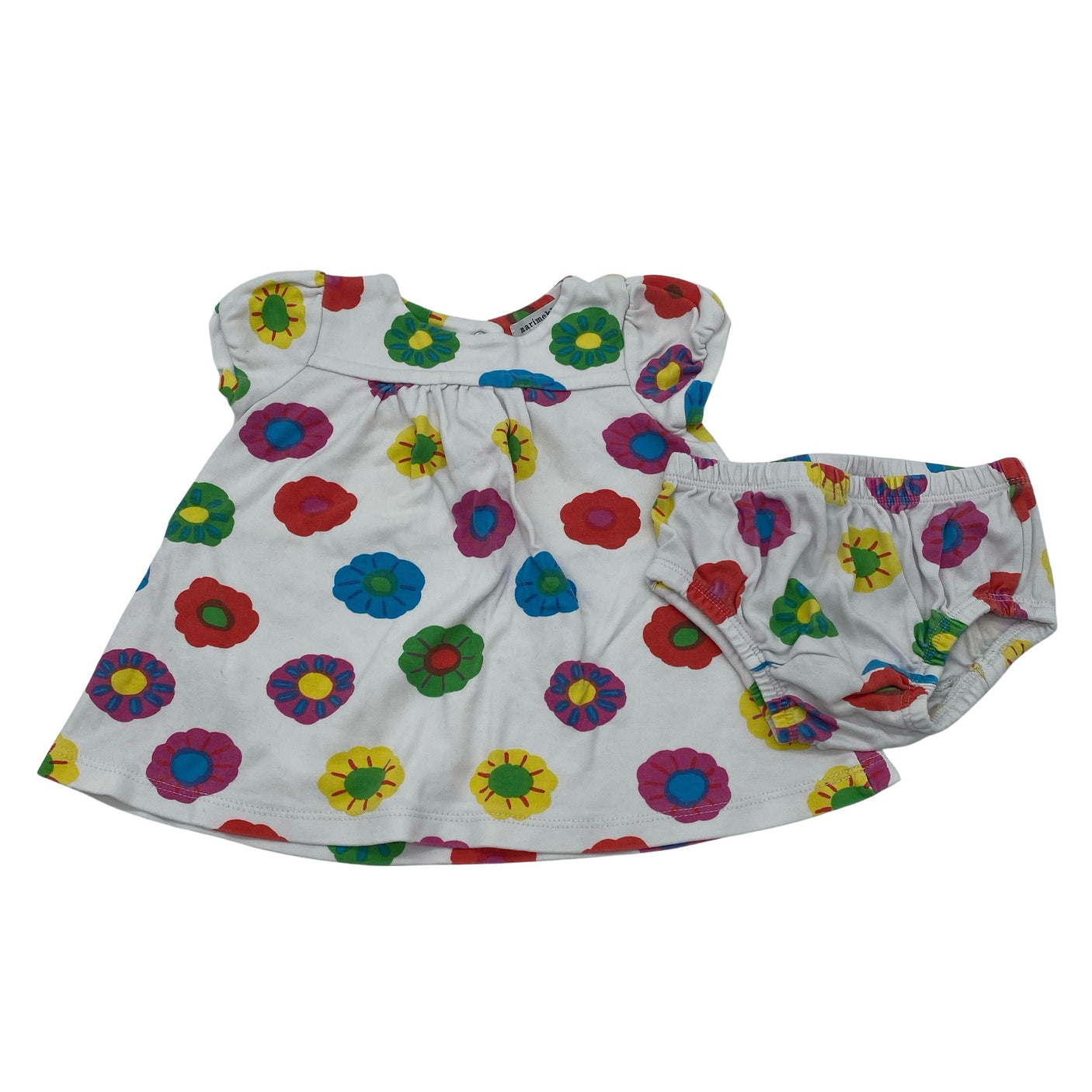 Unisex Marimekko - Trikotaažist tuunika, suurus 62 - 68 - Valge (1)