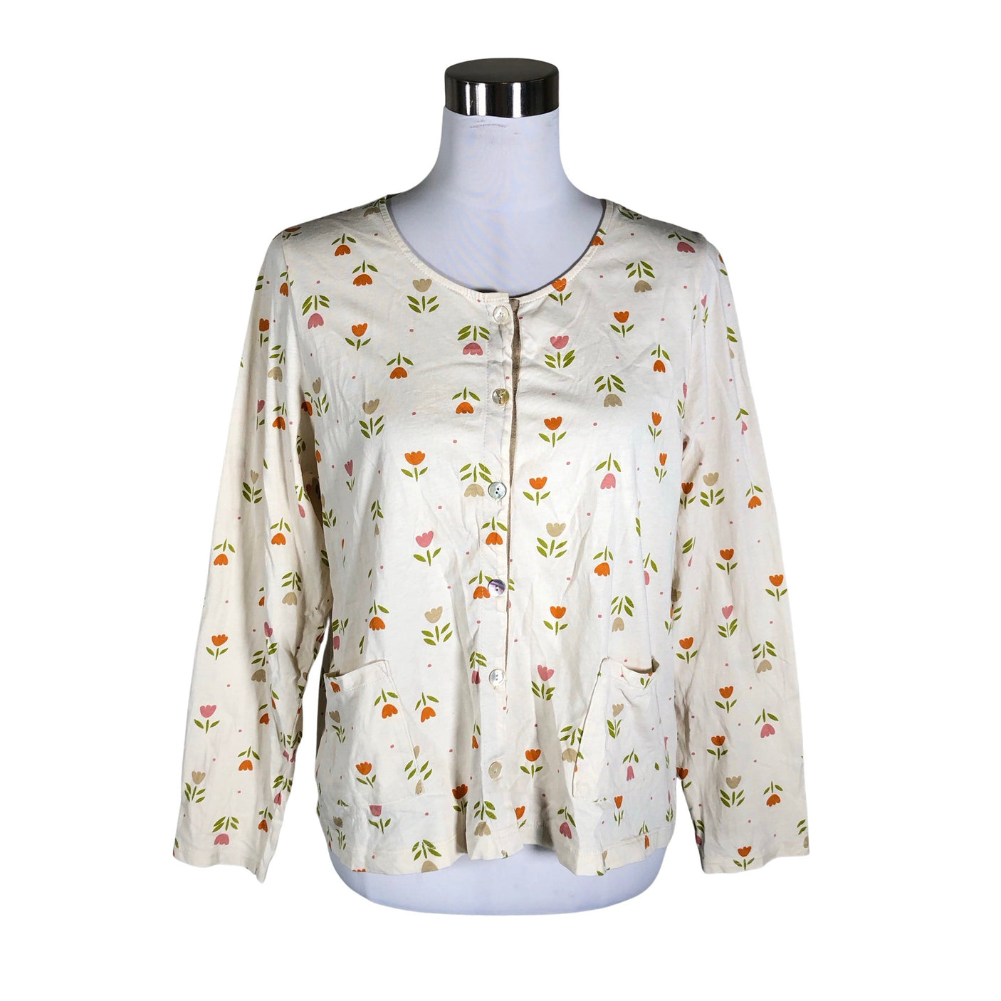 Unisex Gudrun Sjöden - Trikotaažist pluus, suurus 40 - Beige (1)
