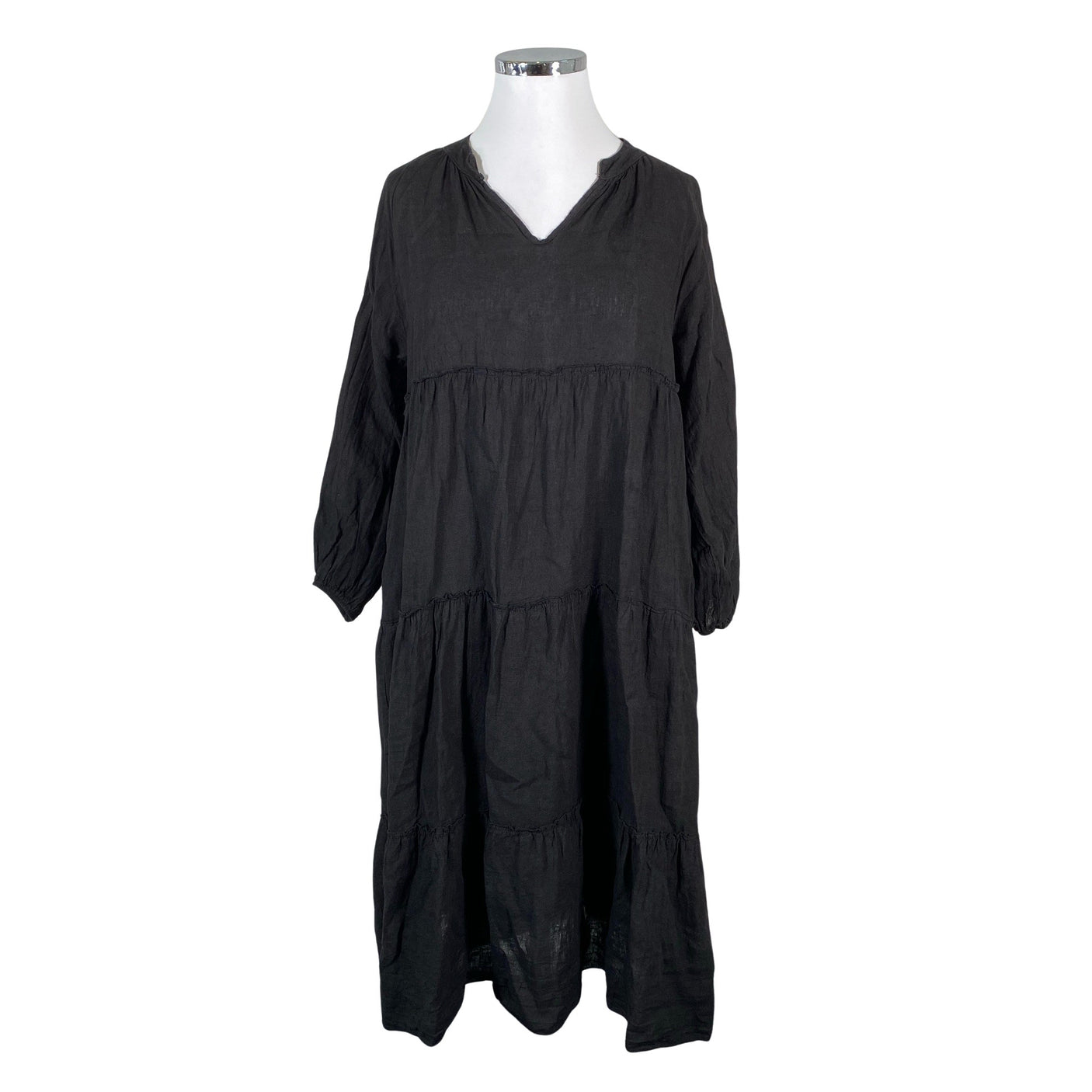 Unisex Wilhelmiina - Mitteveniv kleit, suurus 42 - Must (1)