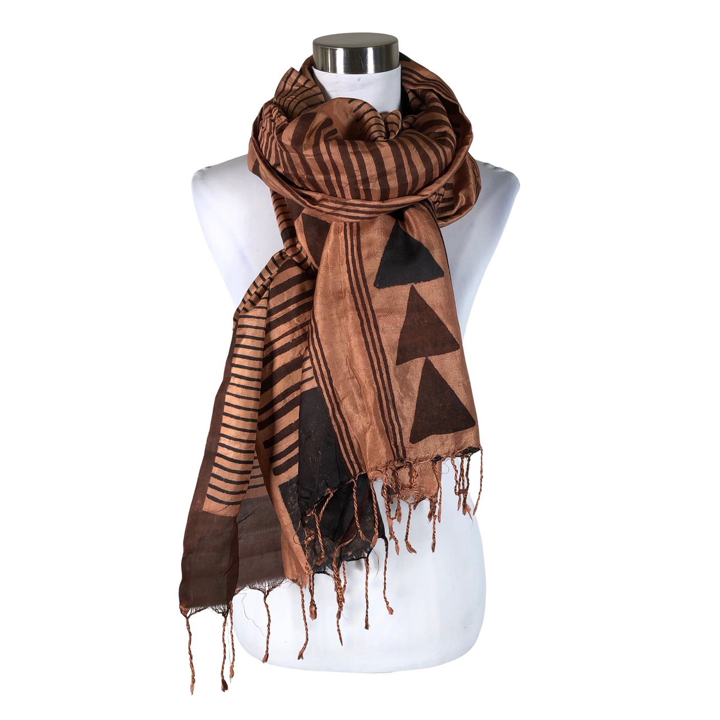 Unisex Aranya - Õhuke sall, suurus Maxi - Pruun (1)