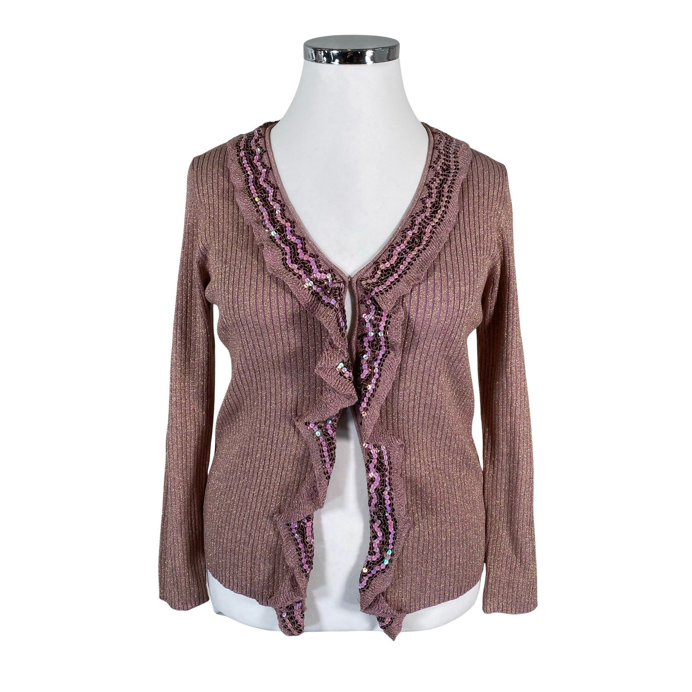 Unisex Claire.dk - Kardigan, suurus 44 - Heleroosa (1)