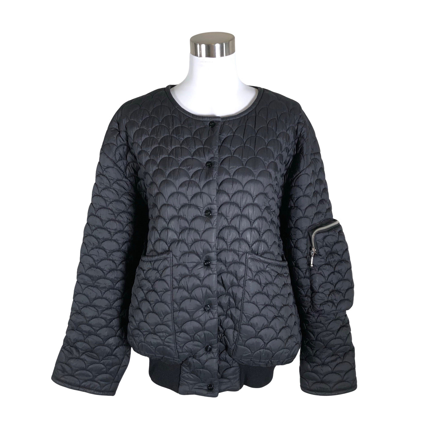 Unisex R/H Studio - Tepitud jope, suurus 40 - Must (1)
