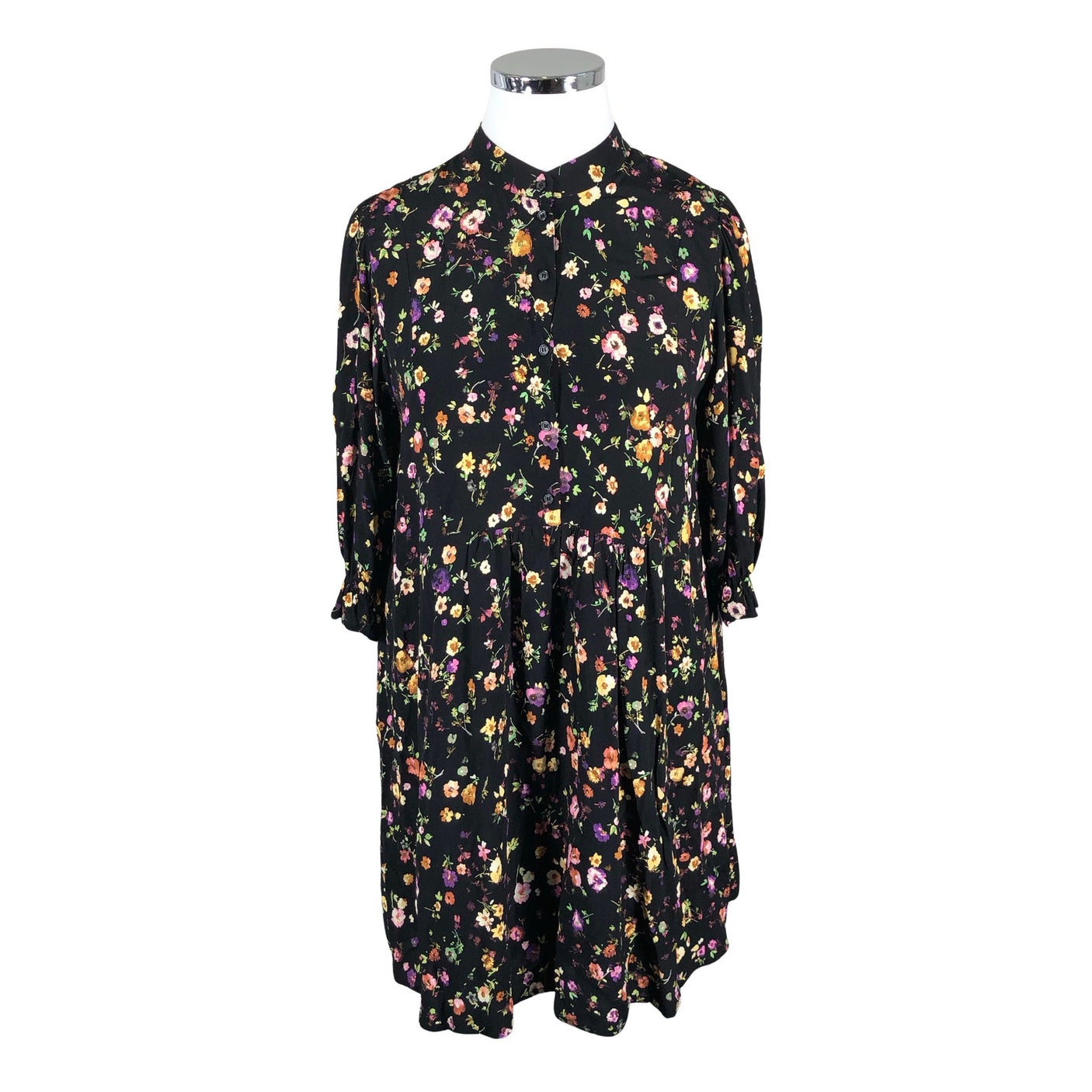Unisex Selected - Õhuke kleit, suurus 44 - Must (1)