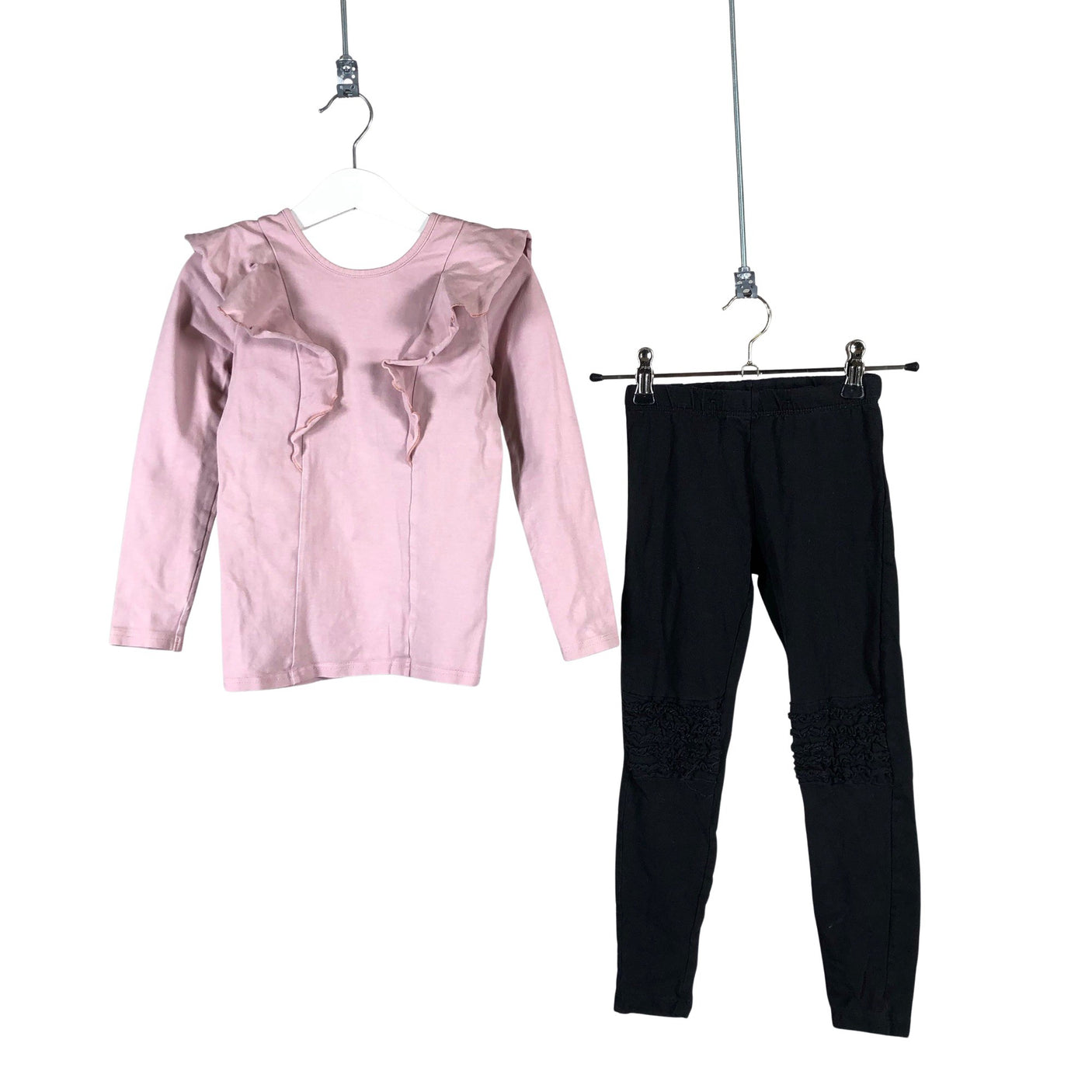 Unisex Gugguu - Trikotaažist pluus, suurus 110 - 116 - Heleroosa (1)