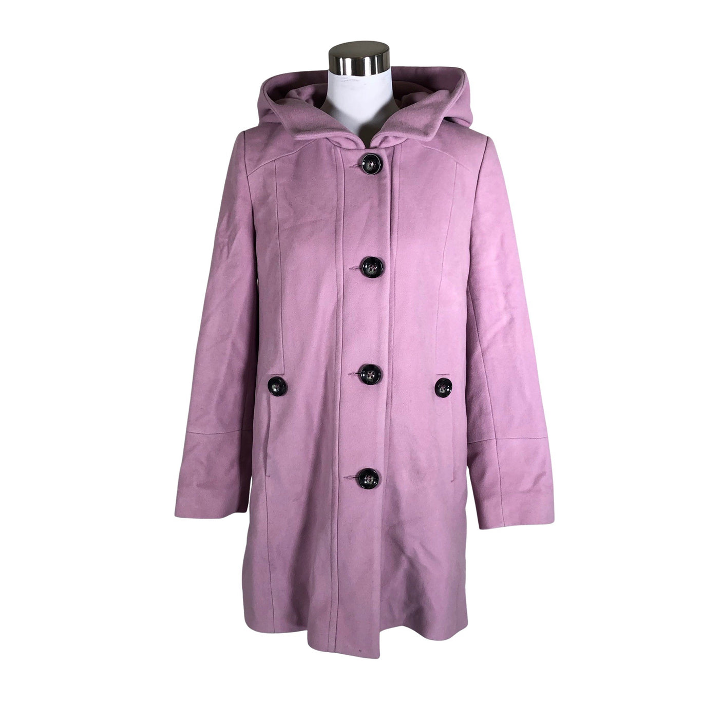 Unisex Etcetera - Villane mantel, suurus 38 - Heleroosa (1)