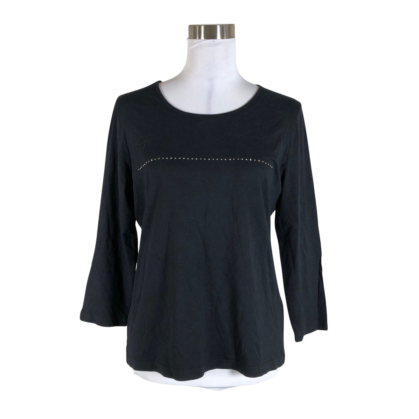 Unisex Nanso - Trikotaažist pluus, suurus 40 - Must (1)