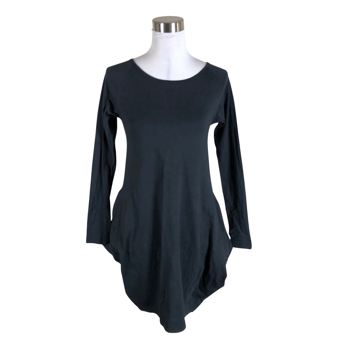 Unisex Papu - Trikotaažist kleit, suurus 34 - Must (1)