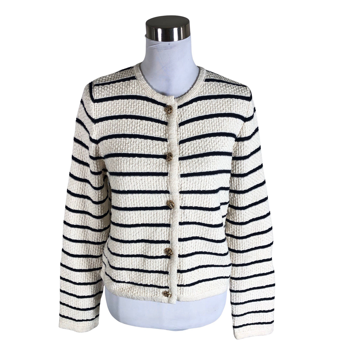 Unisex Grace & Mila - Kardigan, suurus 40 - Looduslik valge (1)