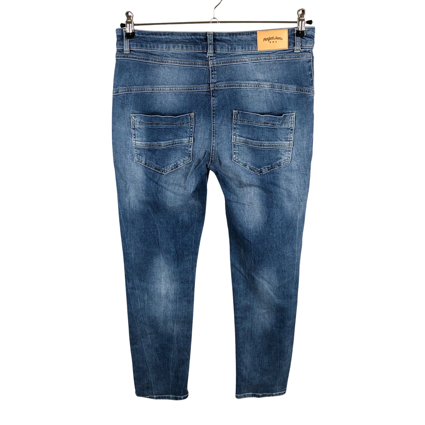 Unisex Perfect Jeans - Teksad, suurus 42 - Sinine (2)