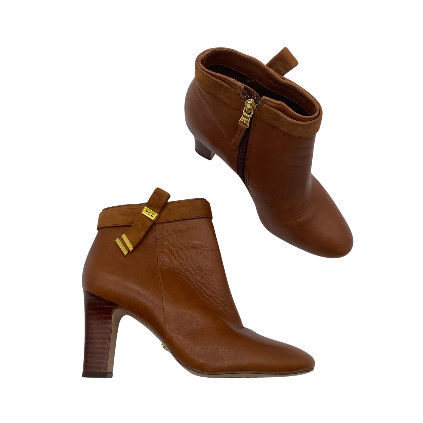 Unisex Lauren Ralph Lauren - Poolsaapad, suurus 38 - Pruun (1)