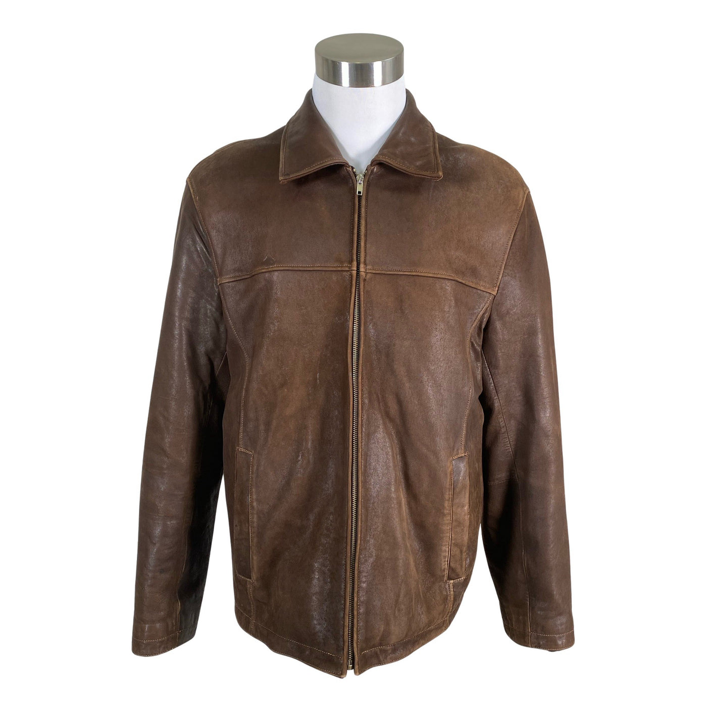 Unisex Milestone - Nahktagi, suurus L - Pruun (1)