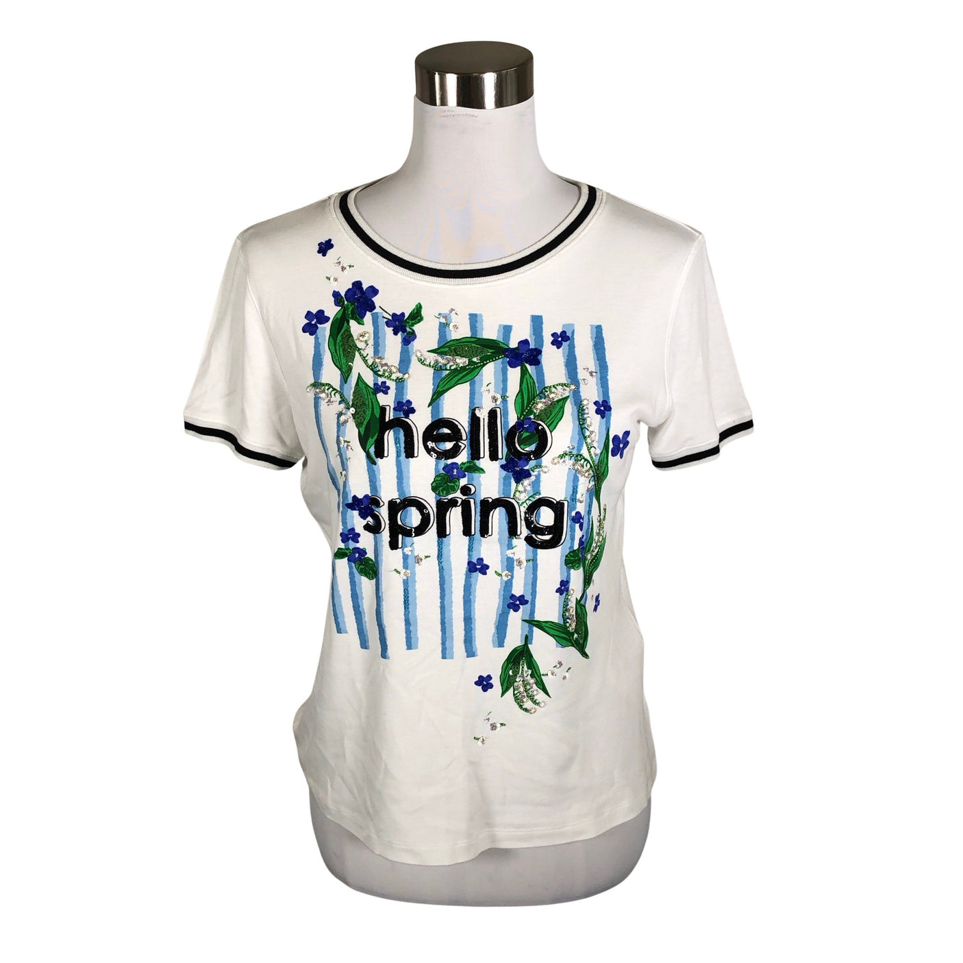 Unisex Marc Cain - T-särk, suurus 36 - Valge (1)