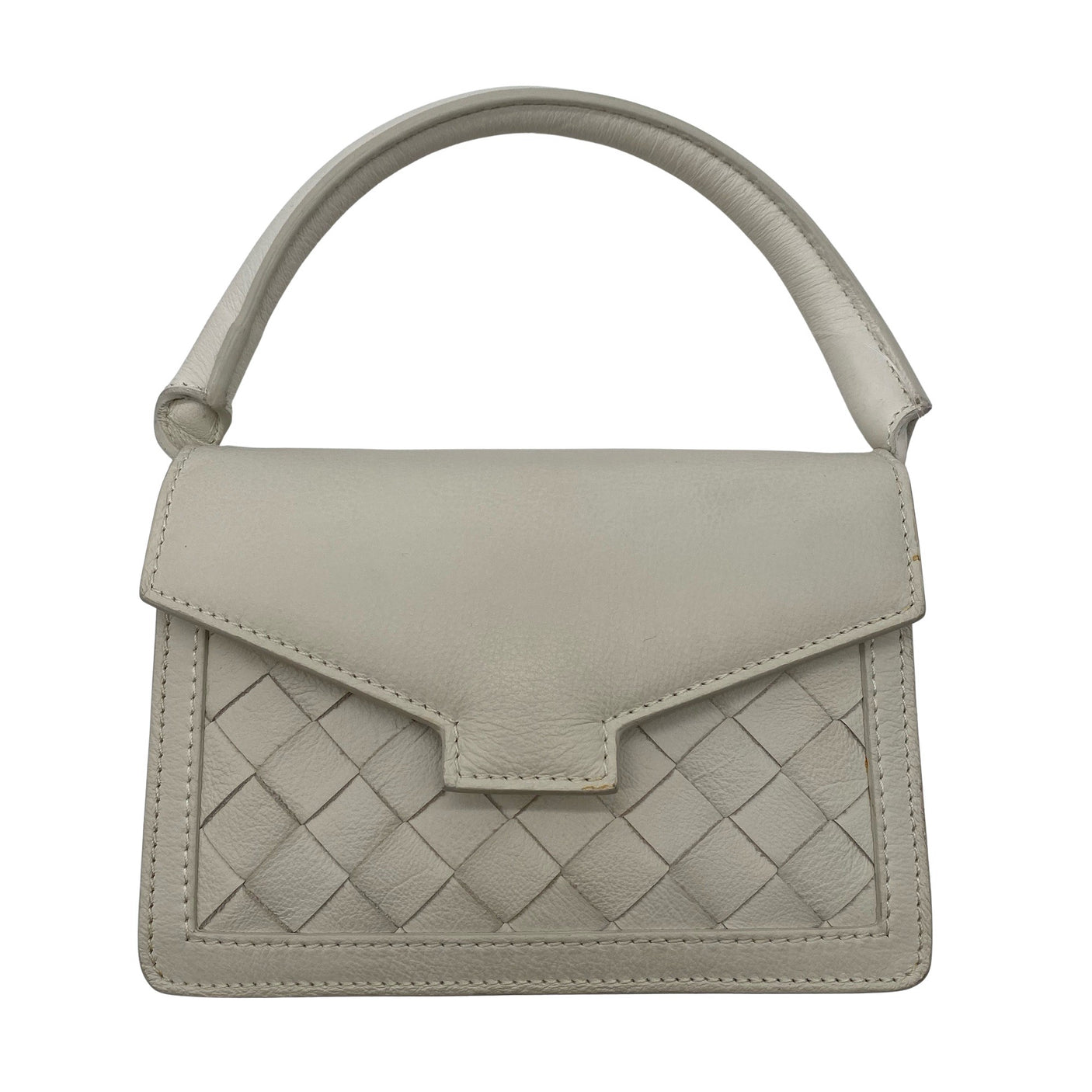 Unisex Lovia - Käekott, suurus Mini - Looduslik valge (1)