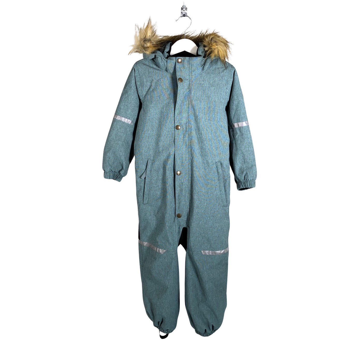 Unisex Polarn O. Pyret - Talvekombinesoon, suurus 104 - 110 - Helesinine (1)