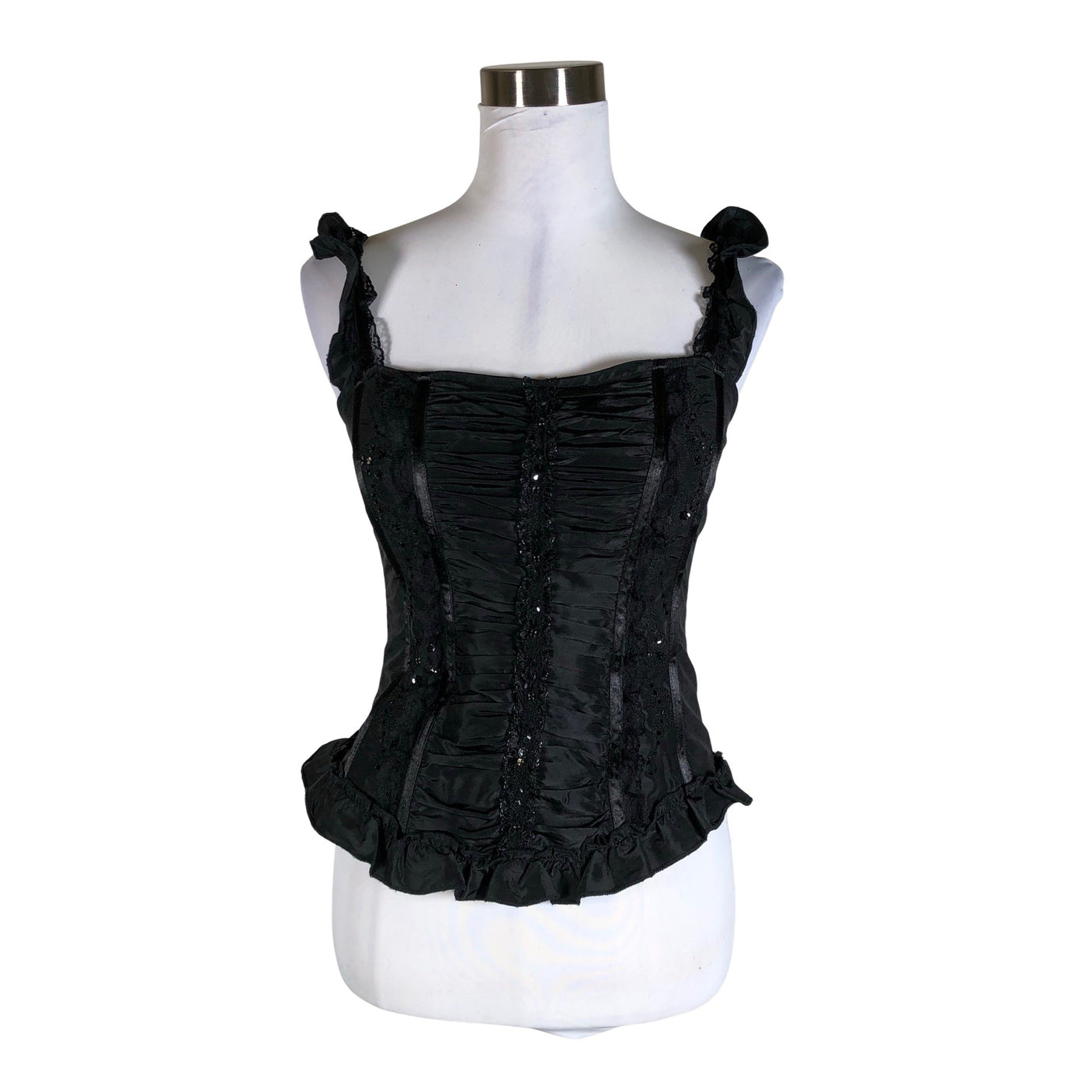 Unisex Louna - Pidulik top, suurus 38 - Must (1)