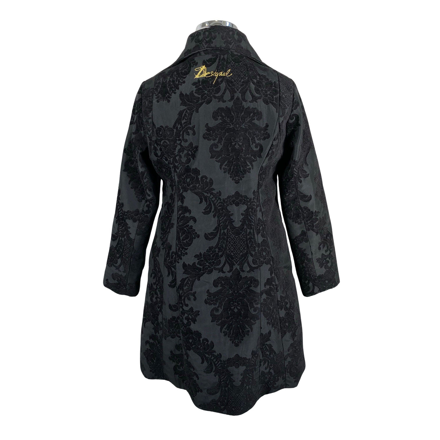 Unisex Desigual - Trentš, suurus 44 - Must (2)