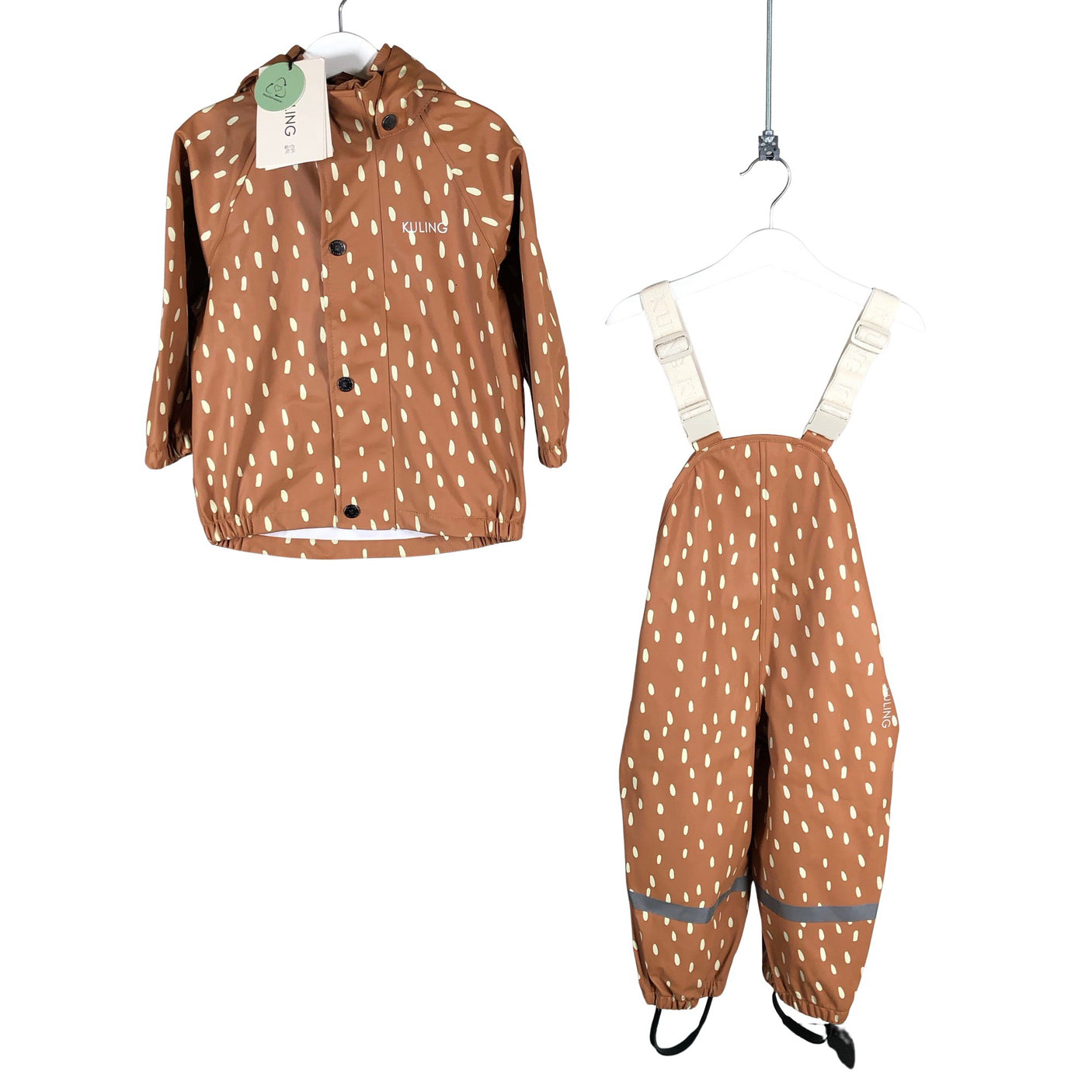 Unisex Kuling - Vihmariided, suurus 86 - 92 - Oranž (1)