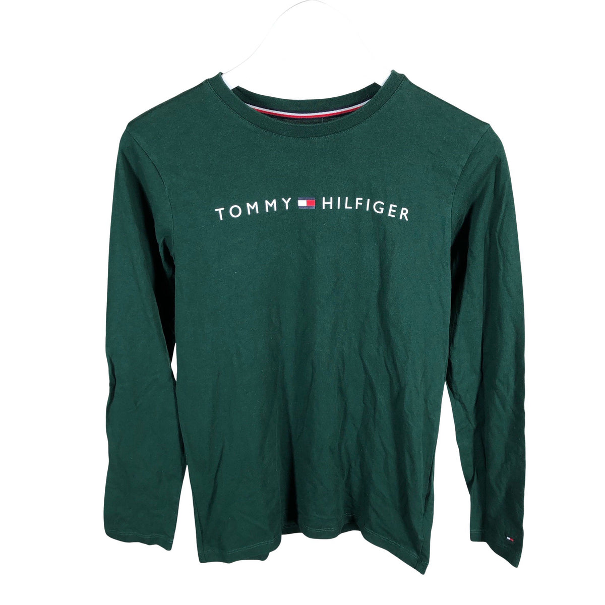 Unisex Tommy Hilfiger - Trikotaažist pluus, suurus 164 - 170 - Roheline (1)