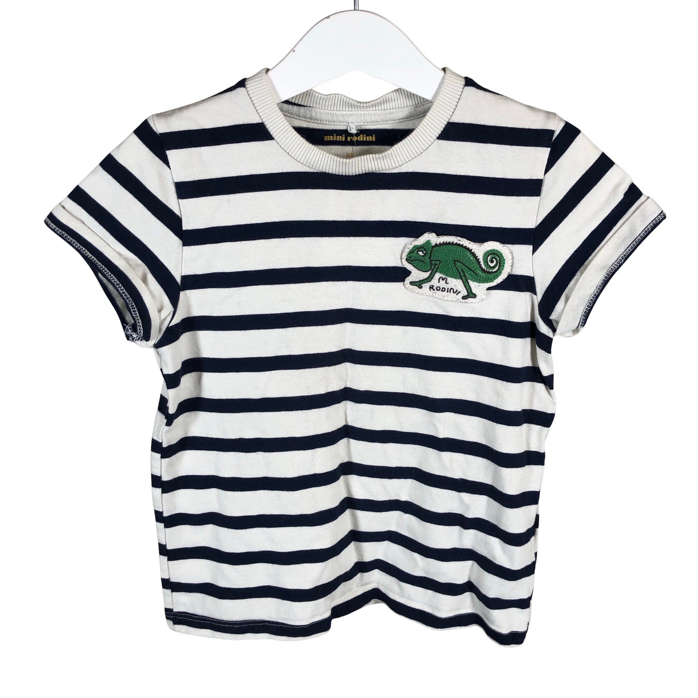 Unisex Mini Rodini - T-särk, suurus 116 - 122 - Valge (1)