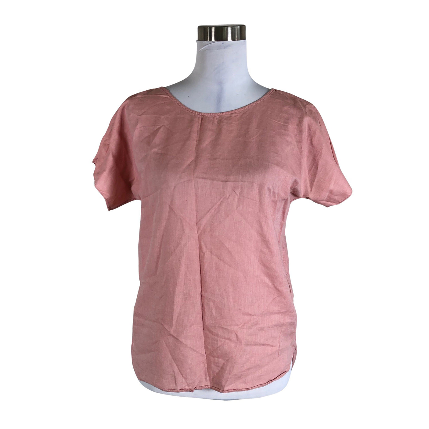 Unisex COS - Lühikeste käistega pluus, suurus 34 - Heleroosa (1)